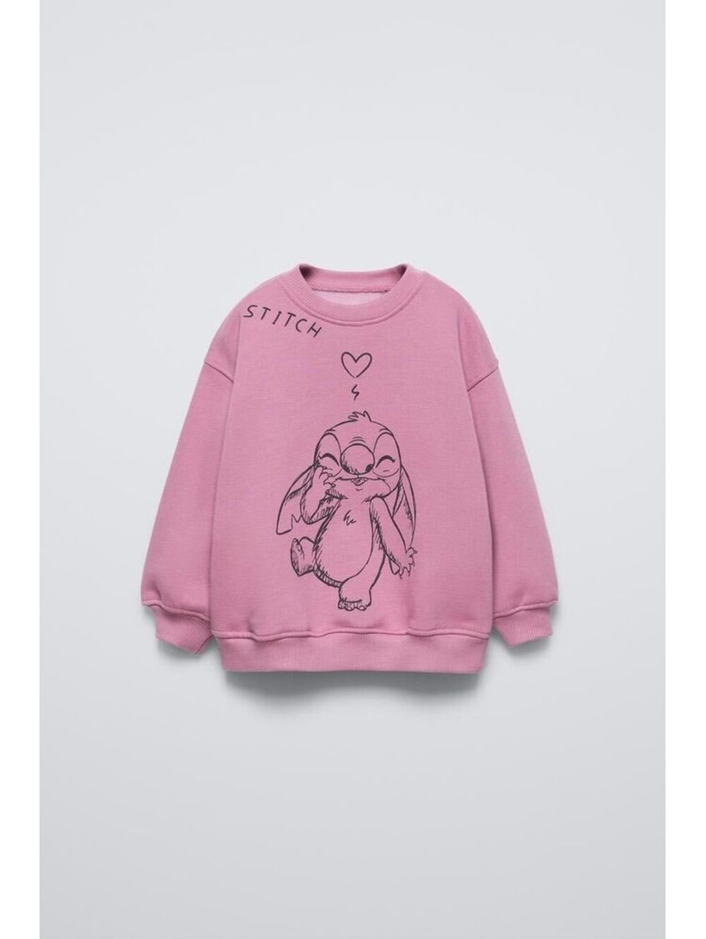 Zara Lilo and Stitch Sweatshirt Sz 5 EUC